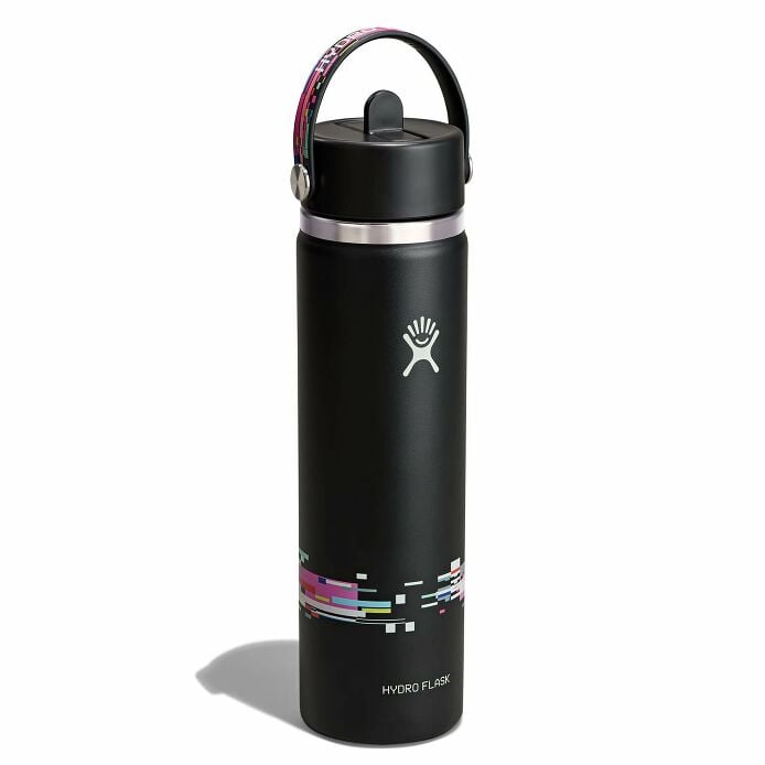 glitch-collection-24-oz-bottle-with-flex-straw-cap-e5 le26-w24-1007-24-oz-wide-flex-straw-cap-glitch-black-angled.jpg