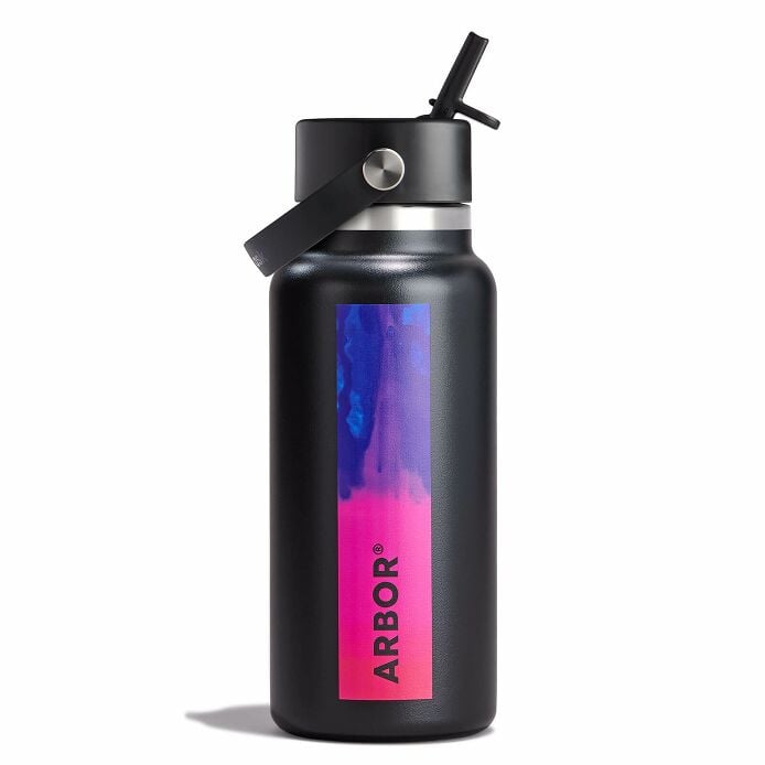 32-oz-wide-mouth-hydro-flask-x-arbor-c7 le26-w32-1008-32-oz-wide-flex-straw-bottle-arbor-rain-straight-back_1.jpg