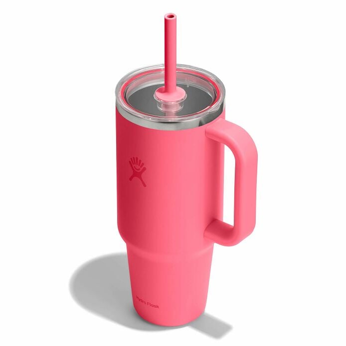 40-oz-travel-tumbler-v4 tt40pscc668-40-oz-travel-tumbler-clear-lid-popstar-pink-angledhigh.jpg